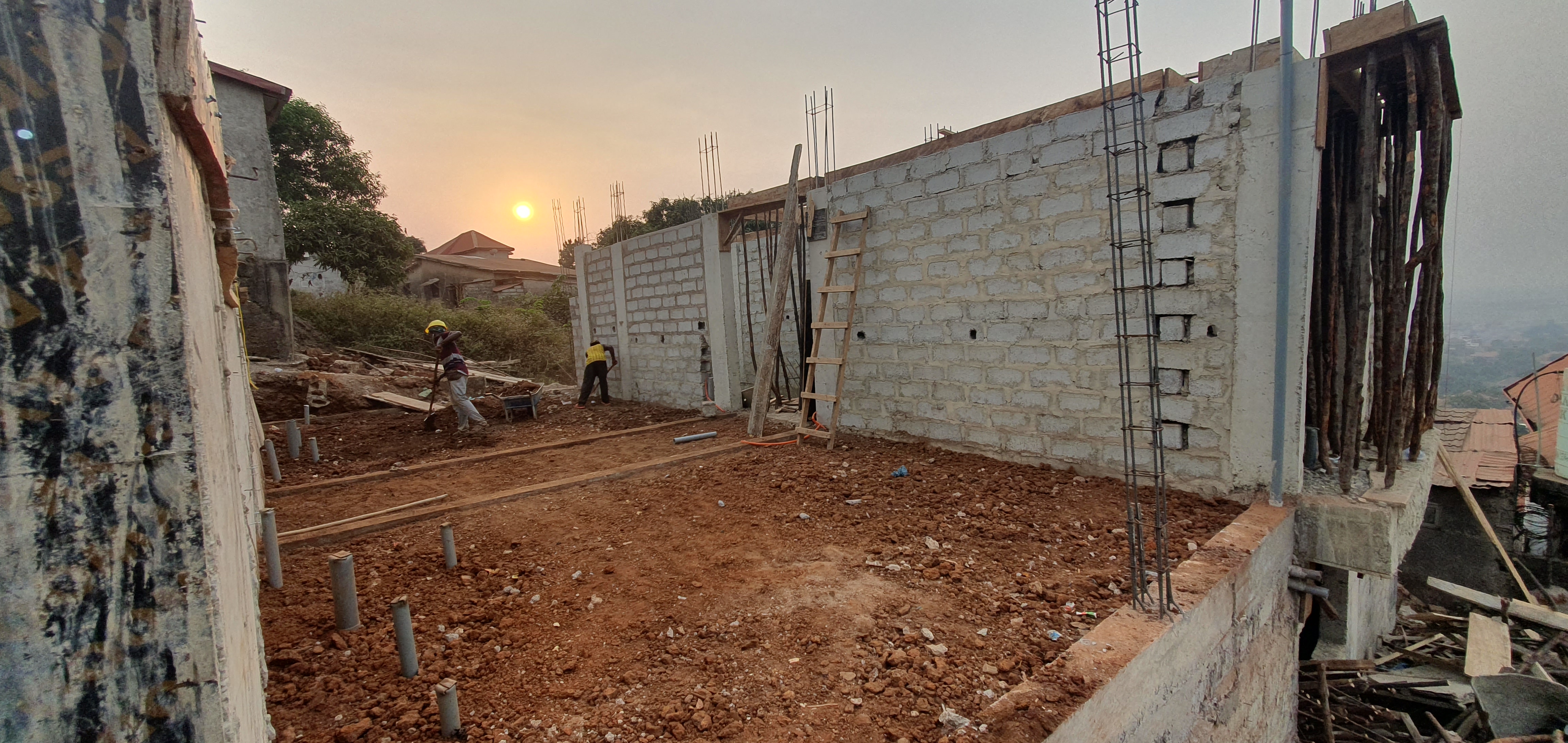 Travaux de de terrassement déblais remblais et compactage 