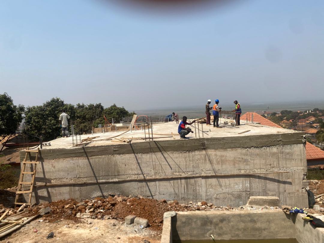 Travaux de ferraillage 